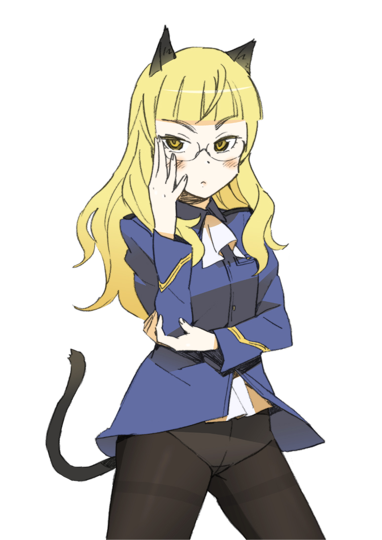 perrine h. clostermann (world witches series and 1 more) drawn by katou_haruaki