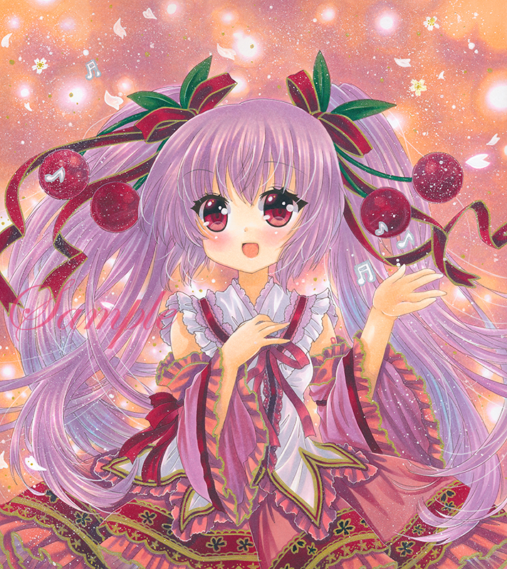 hatsune miku and sakura miku (vocaloid) drawn by rui_(sugar3)