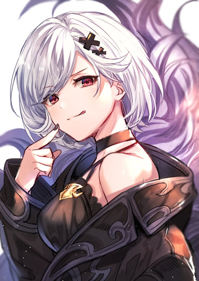 djeeta and alter ego malevolent (granblue fantasy) drawn by kingyo_114