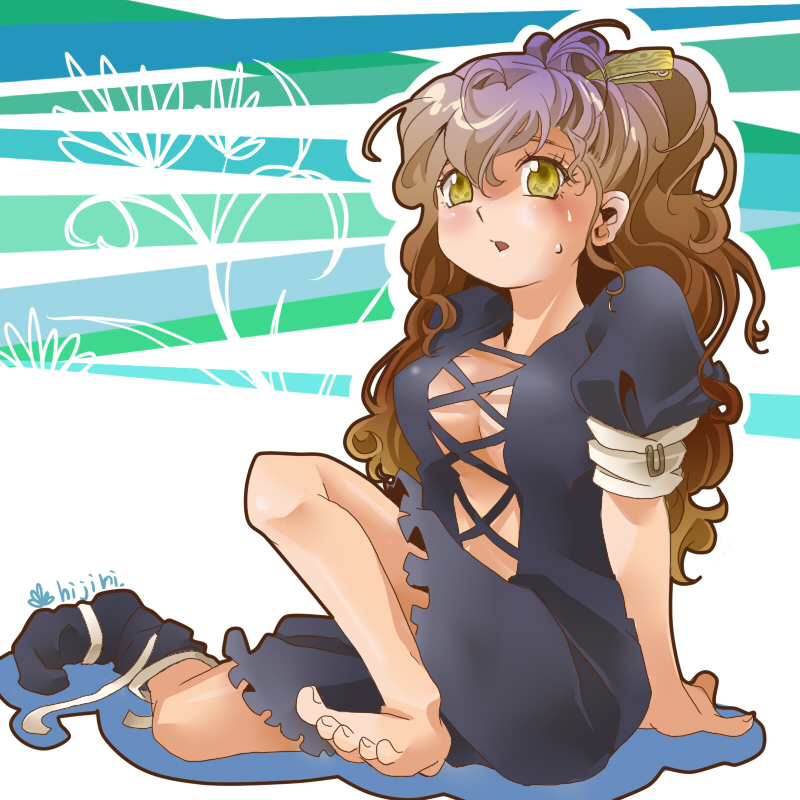 hijiri byakuren (touhou) drawn by makako_(yume_bouei_shoujo_tai)