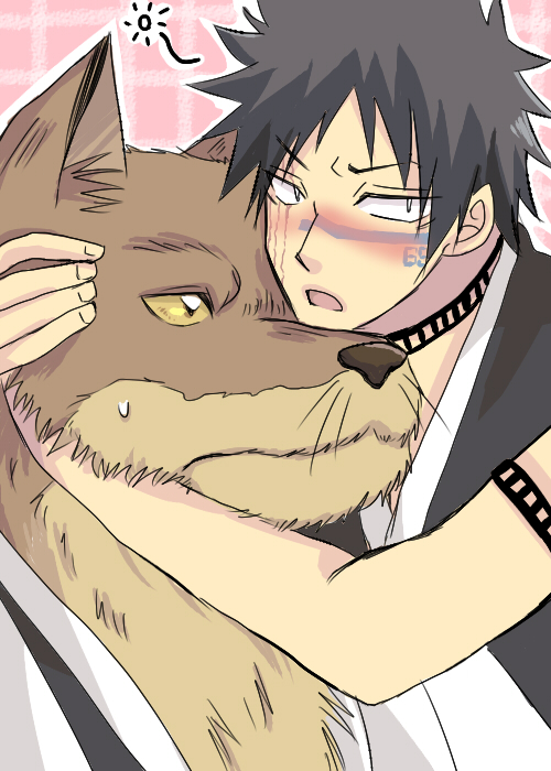 komamura sajin and hisagi shuuhei (bleach) drawn by emiliwo