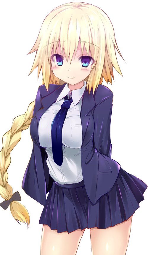 jeanne d'arc (fate and 1 more) drawn by sen_(astronomy)