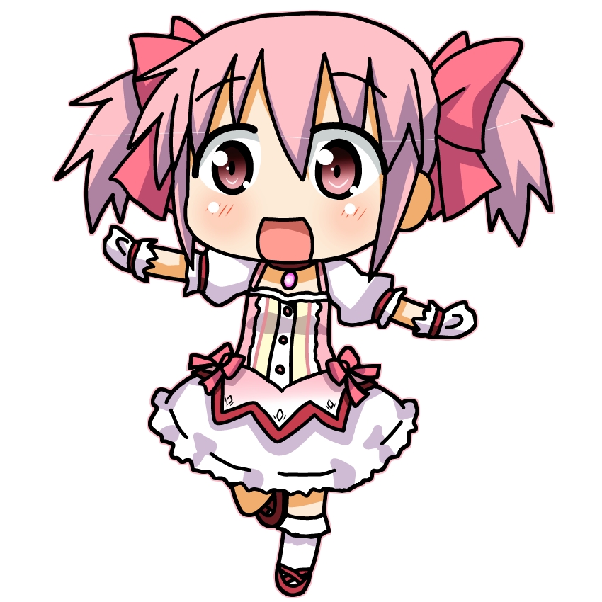 kaname madoka (mahou shoujo madoka magica) drawn by minami_(colorful_palette)