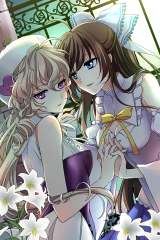 tomo and envy lady (sword girls) drawn by mca_(dessert_candy)