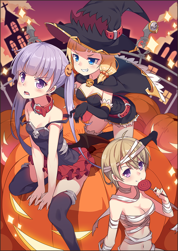 suzukaze aoba, sakura nene, and hoshikawa hotaru (new game!) drawn by boy30422