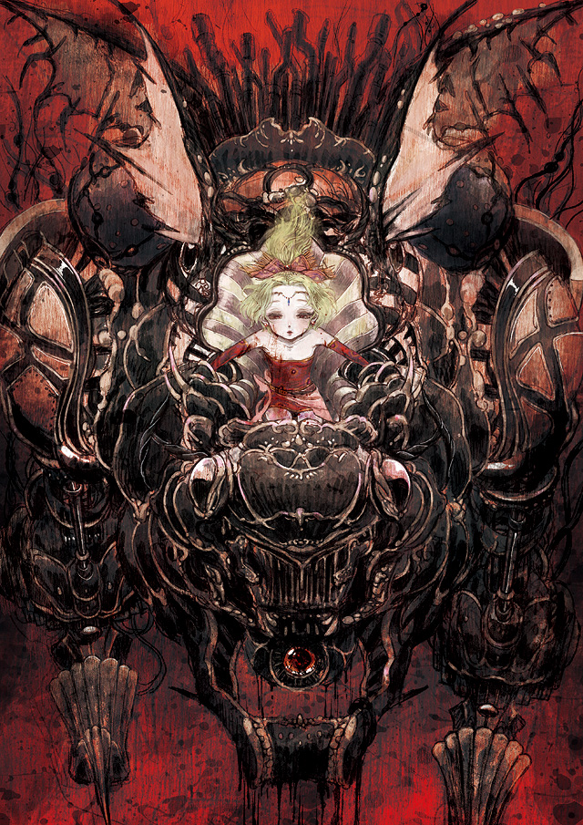 terra branford (final fantasy and 1 more) drawn by takatora