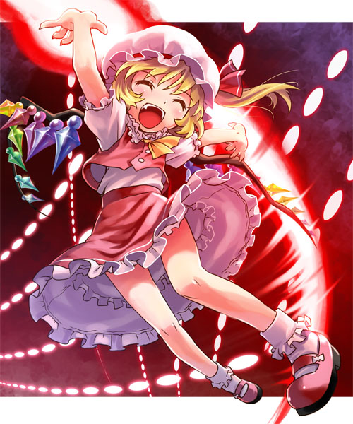 flandre scarlet (touhou and 1 more) drawn by katahira_masashi