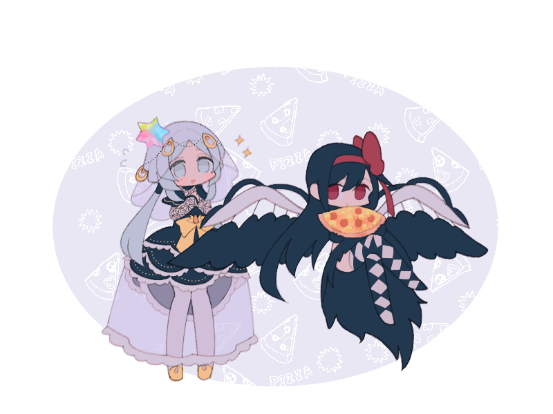 akemi homura, akuma homura, and toki sunao (mahou shoujo madoka magica and 2 more) drawn by yuri7s0