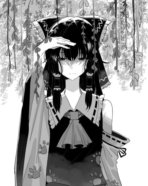 hakurei reimu (touhou and 1 more) drawn by ai-chan_(pixiv29351299)