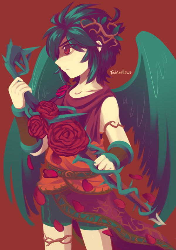 dark pit (kid icarus and 1 more) drawn by chuiceturdz