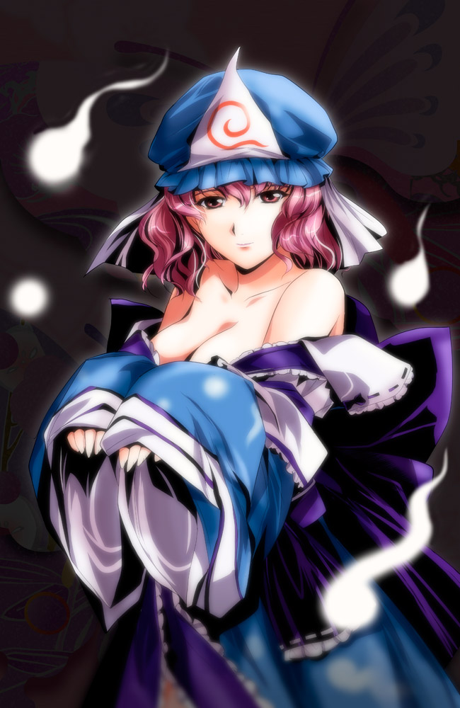 saigyouji yuyuko (touhou) drawn by yamaguchi_yuu