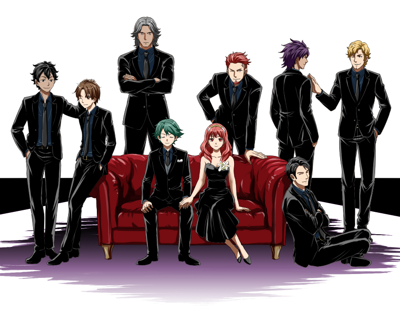 celica, alm, tobin, gray, saber, and 4 more (fire emblem and 1 more) drawn by saku_(soreca49)
