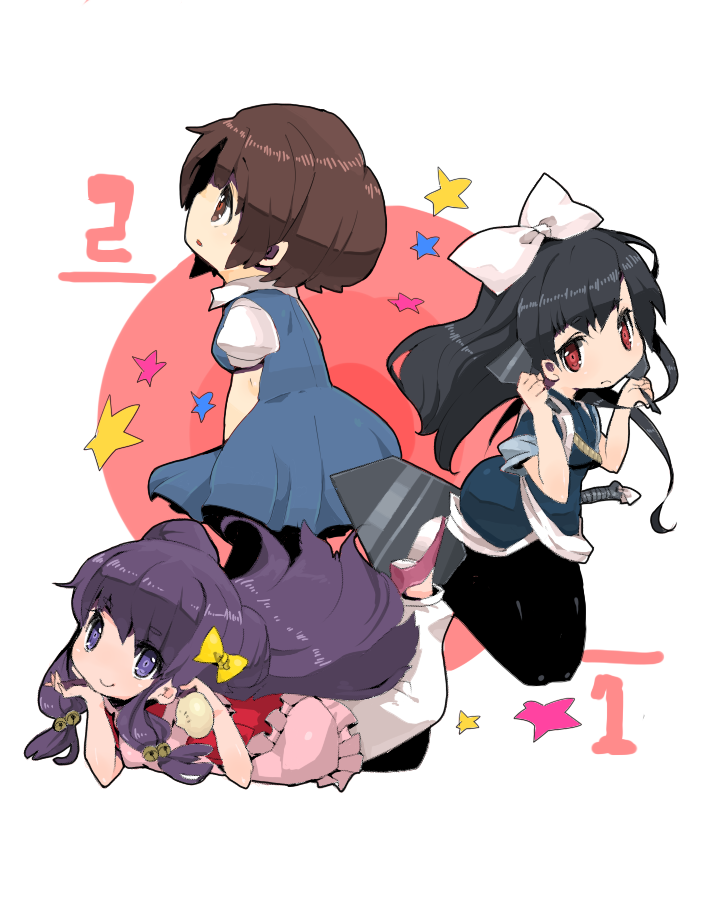 shampoo, tendou akane, and kuonji ukyou (ranma 1/2) drawn by ichihaya