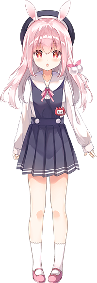 quu (little art rabbit quu) drawn by saeki_sora