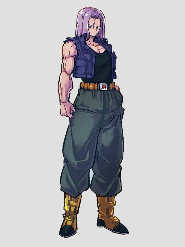 trunks (dragon ball and 1 more) drawn by kemachiku