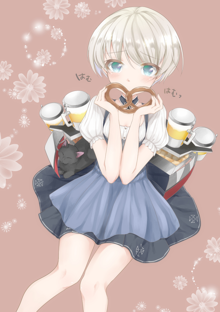z1 leberecht maass and unsinkable sam (kantai collection) drawn by himawarino-tane
