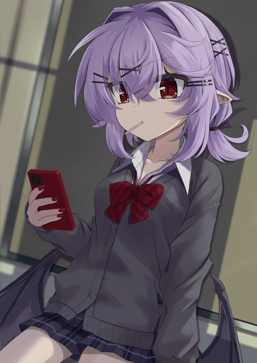 remilia scarlet (touhou) drawn by akisome_hatsuka