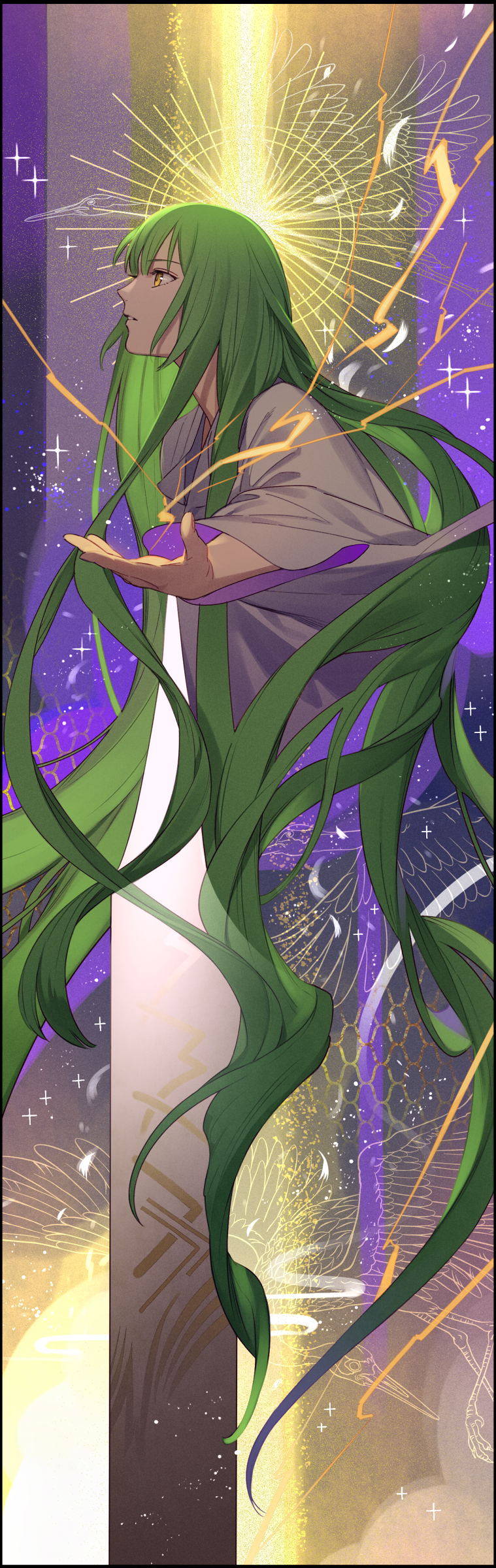 enkidu (fate and 1 more) drawn by kazari_tayu