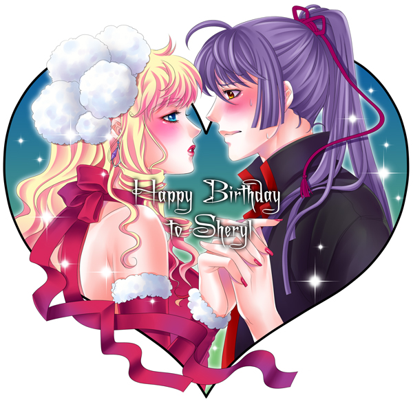 sheryl nome and saotome alto (macross and 1 more) drawn by tamari_(flawless)