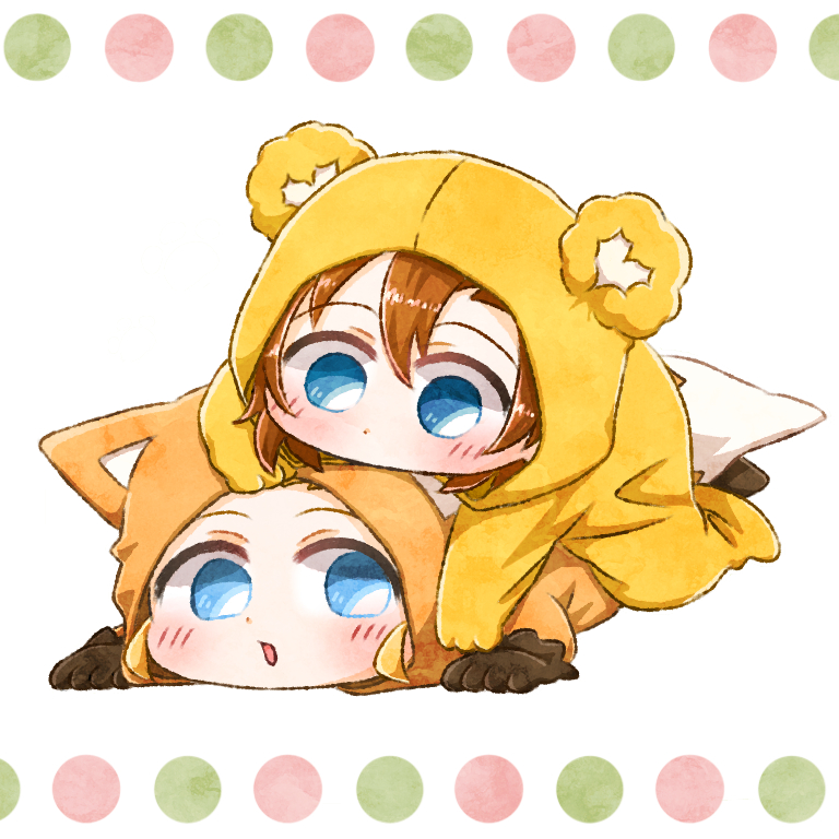 ayase eli and kosaka honoka (love live! and 1 more) drawn by cfcult7825