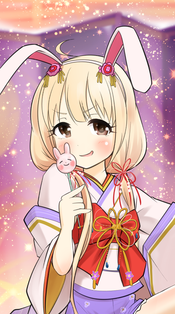futaba anzu (idolmaster and 1 more) drawn by kotori_ryou