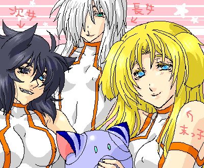 haro, lemon, shiro, kuro, and ame (original and 2 more) drawn by reno-kichi