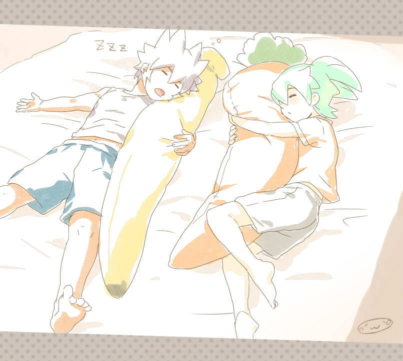 fei rune and saryuu evan (inazuma eleven and 2 more) drawn by mizuhara_aki
