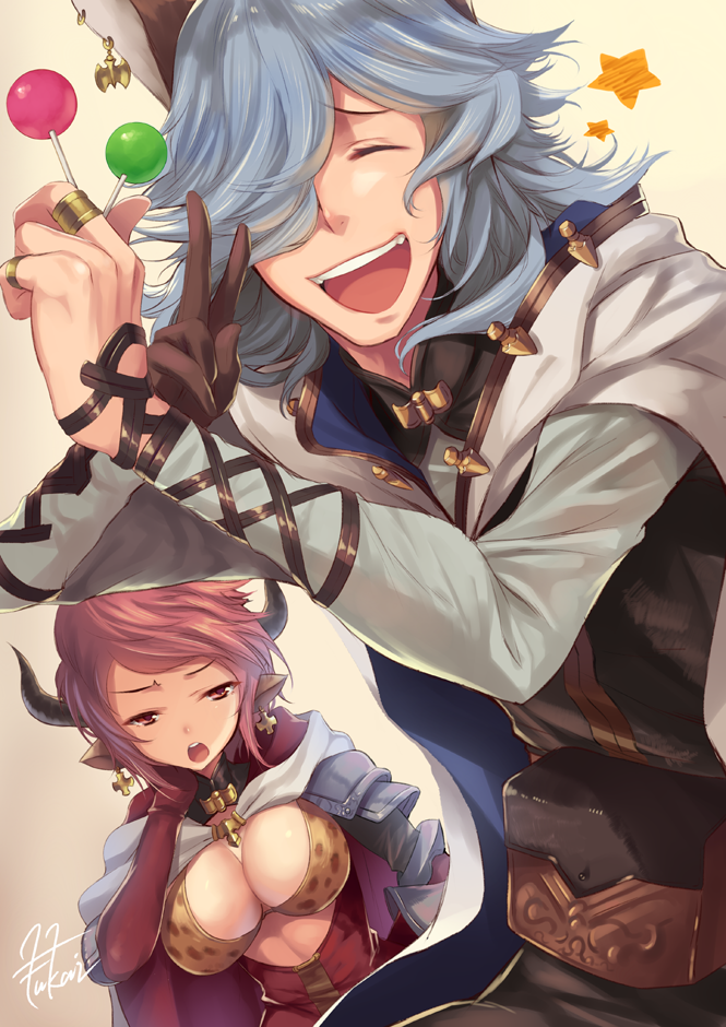 sturm and drang (granblue fantasy) drawn by fukai_ryosuke