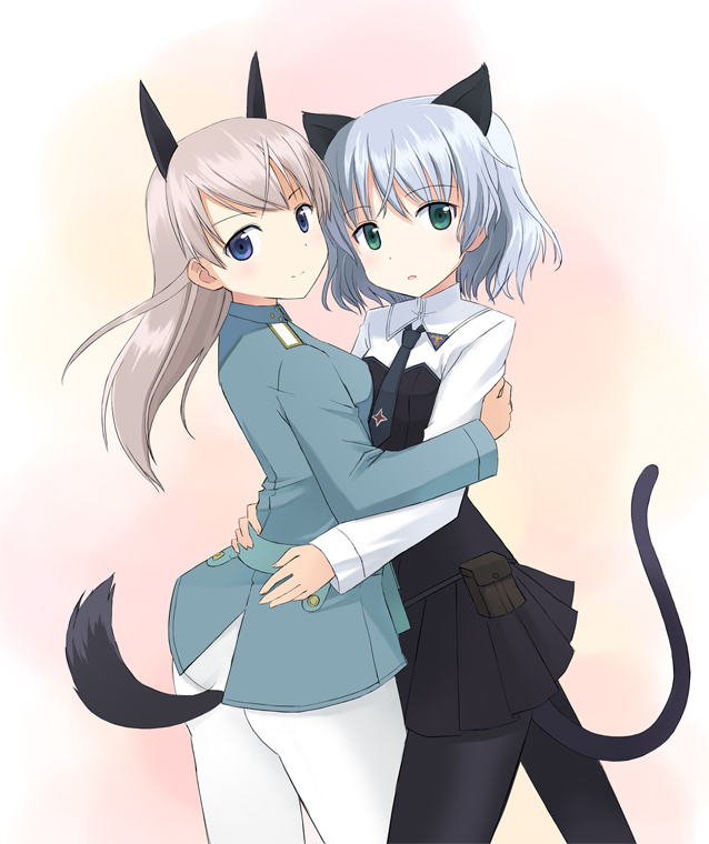 sanya v. litvyak and eila ilmatar juutilainen (world witches series and 1 more) drawn by nishikawa_ari
