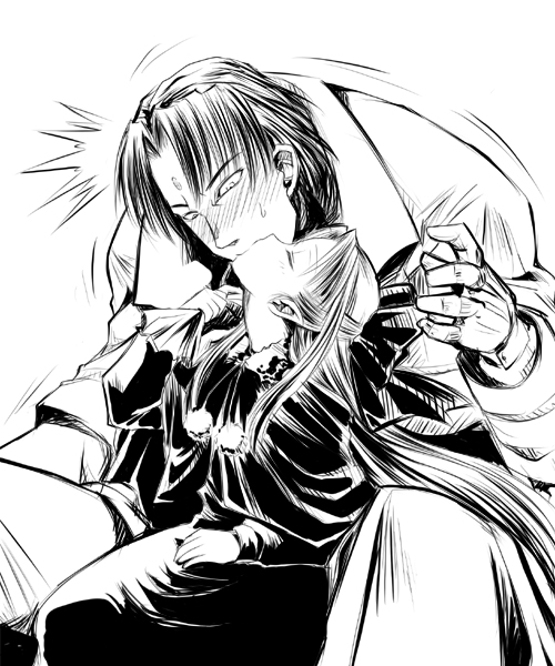 len and kagami shinnosuke (tsukihime and 3 more) drawn by inusurvivor