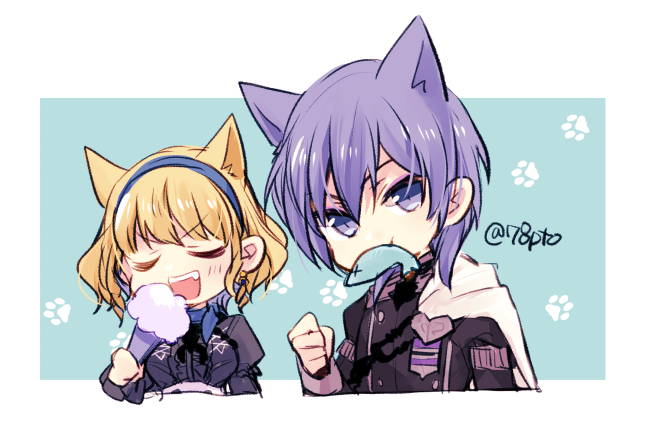 constance von nuvelle and yuri leclerc (fire emblem and 1 more) drawn by naho_(pi988y)
