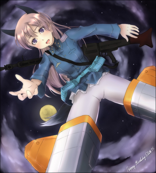 eila ilmatar juutilainen (world witches series and 1 more) drawn by hanyu
