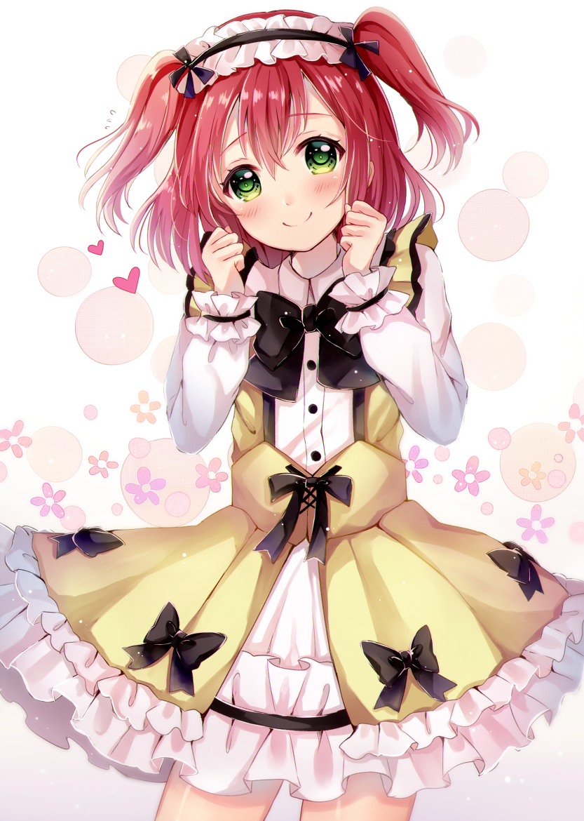 kurosawa ruby (love live! and 1 more) drawn by sakura_hiyori