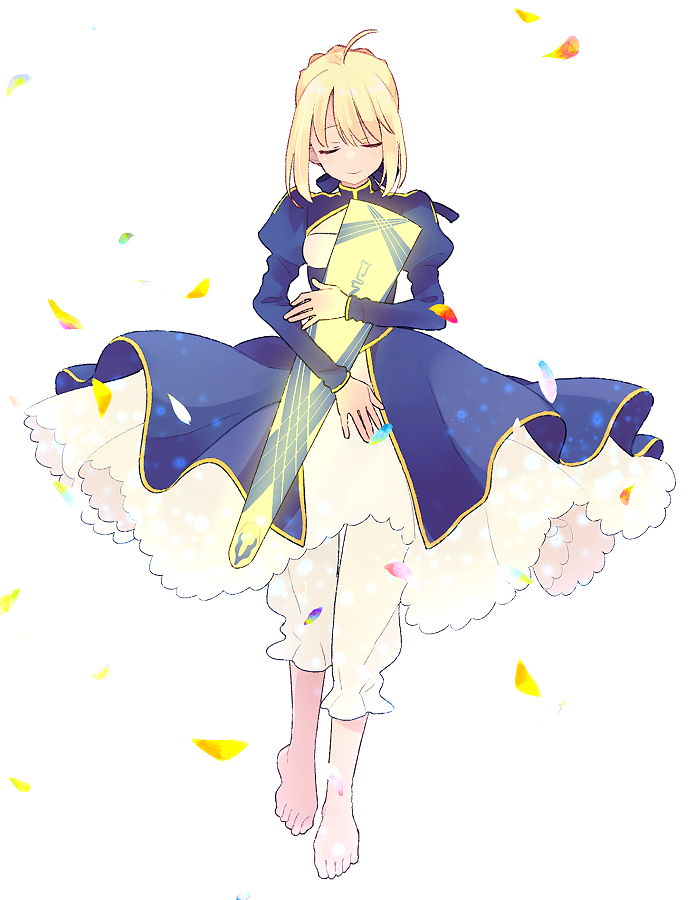 artoria pendragon and saber (fate and 1 more) drawn by 87banana