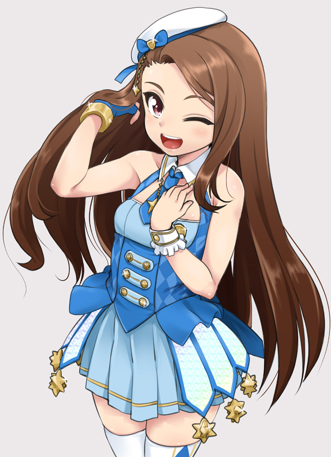 minase iori (idolmaster and 1 more) drawn by mamezou