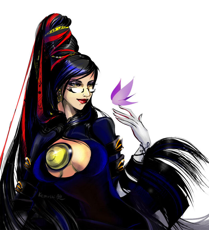 bayonetta (bayonetta and 1 more) drawn by anna_kemushi