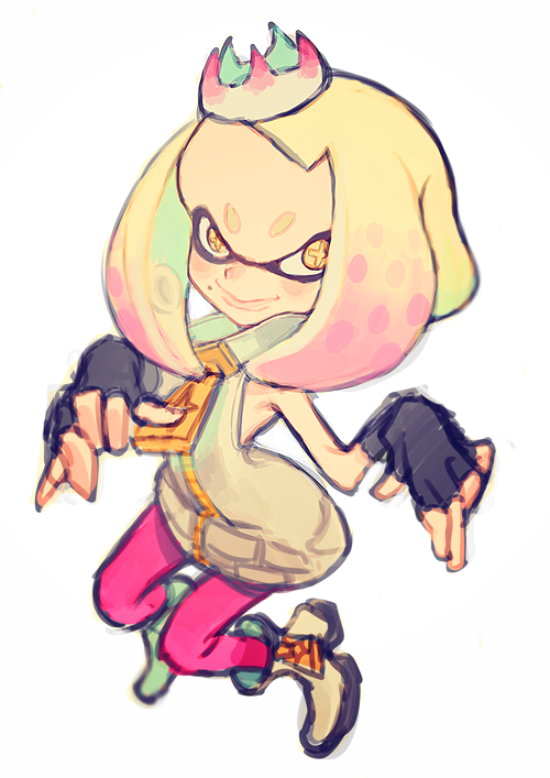 pearl (splatoon and 1 more) drawn by yohane_shimizu