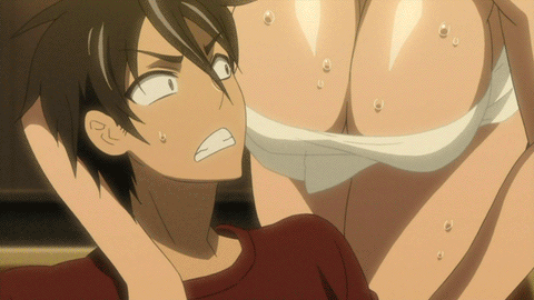 marikawa shizuka and komuro takashi (highschool of the dead)