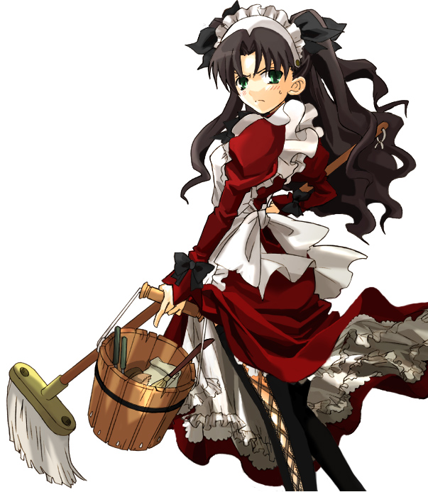 tohsaka rin (fate and 1 more) drawn by hizuki_yayoi