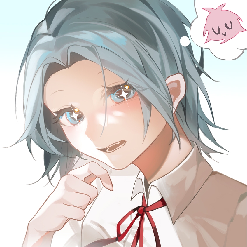 hatsutori hajime and enomoto noa (saibou shinkyoku) drawn by despair_(julilililili)