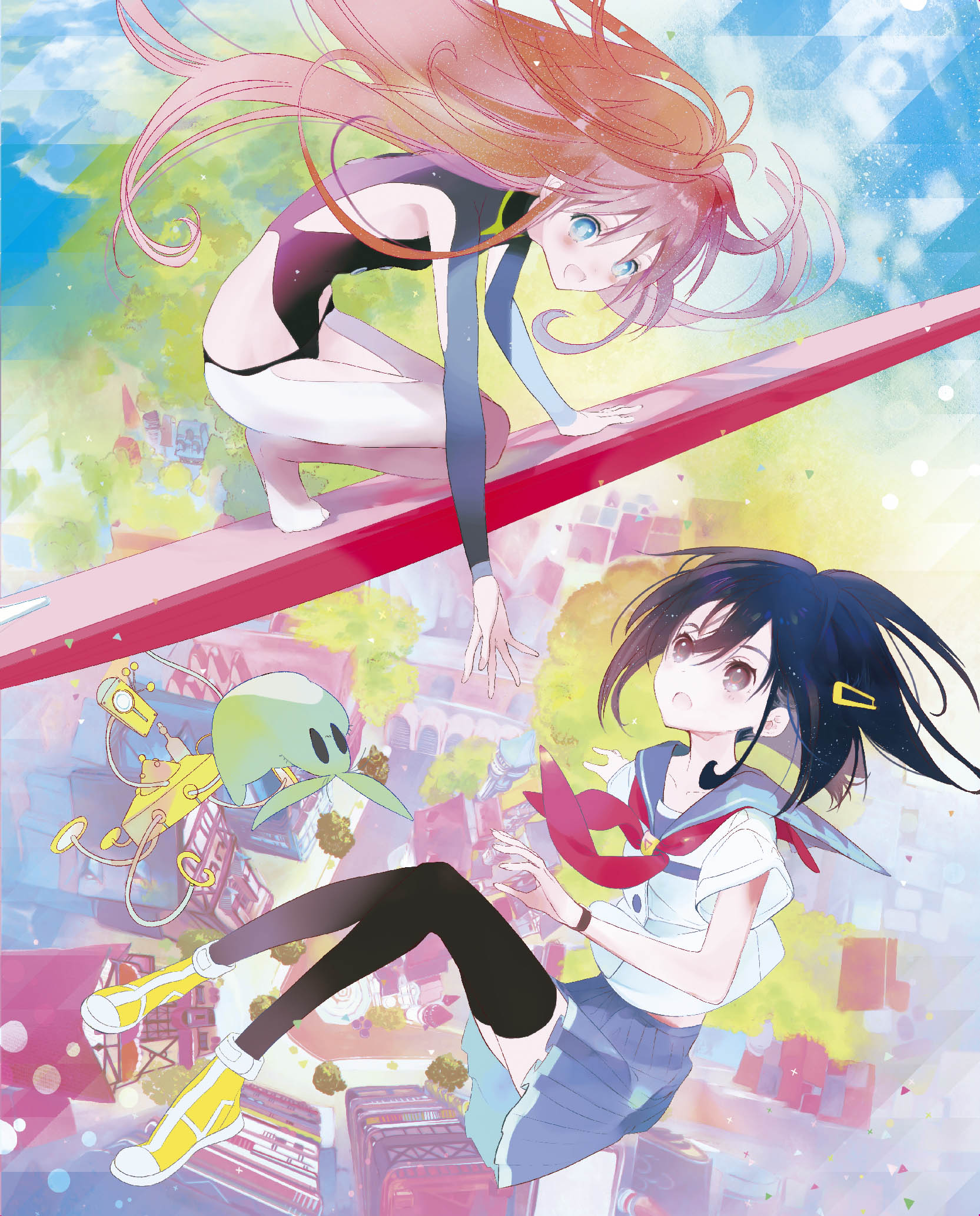 Kokomine Cocona Papika Uexkull And Tt 392 Flip Flappers Drawn By Tanu Danbooru Kokomine Cocona Papika Uexkull And Tt 392 Flip Flappers Drawn By Tanu Danbooru