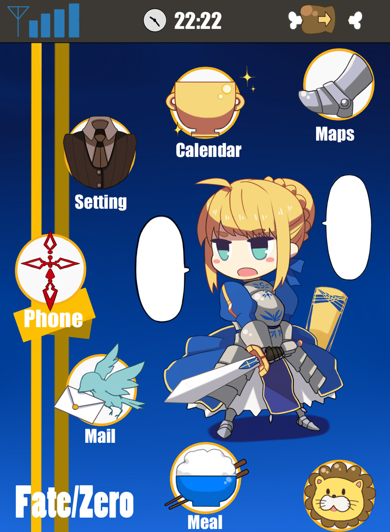 artoria pendragon and saber (fate and 1 more) drawn by ashita_(2010)