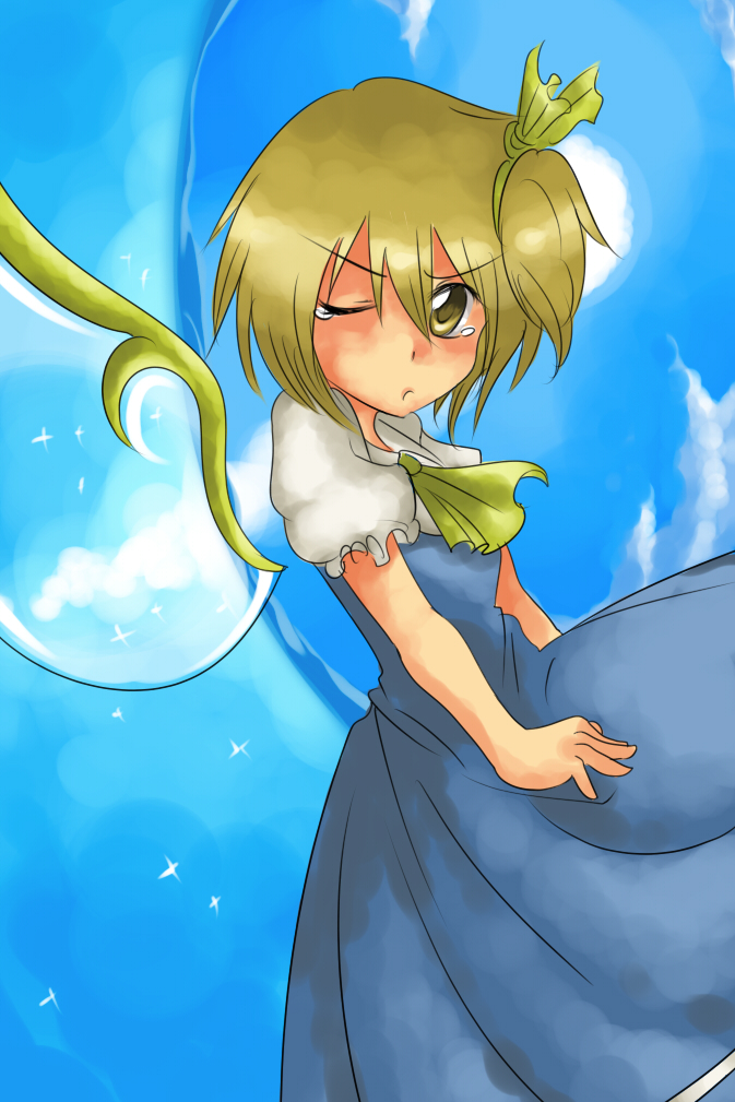 daiyousei and lunasa prismriver (touhou) drawn by harusame_(unmei_no_ikasumi)