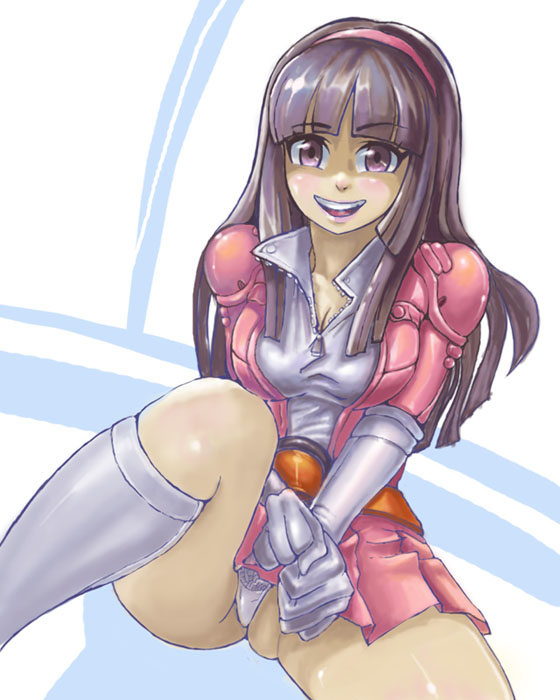 yumi sayaka (mazinger and 1 more) drawn by pipipi