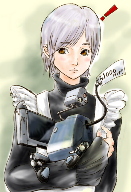 sunny emmerich and metal gear mk. ii (metal gear and 1 more) drawn by toriny