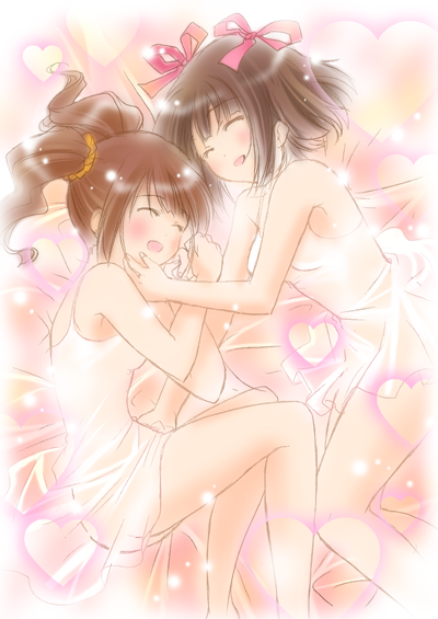 amami haruka and takatsuki yayoi (idolmaster and 1 more) drawn by itsuki_sayaka