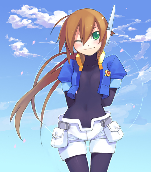 aile (mega man and 1 more) drawn by shigehiro_(hiroi_heya)