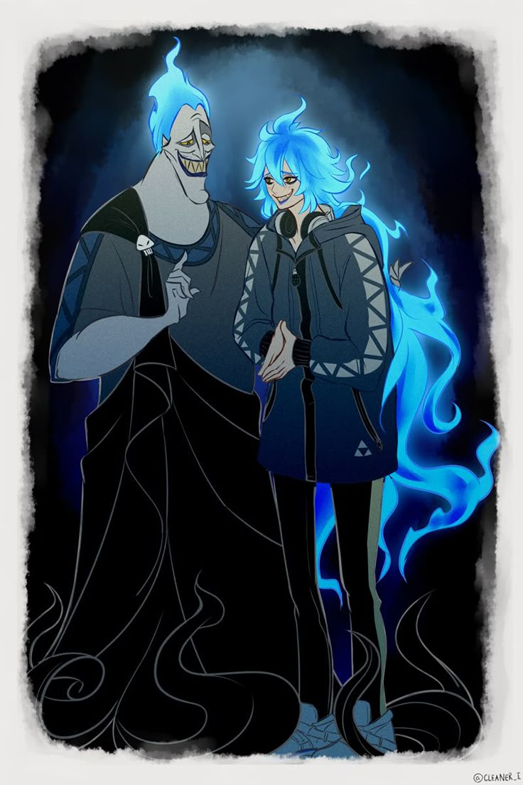 idia shroud and hades (twisted wonderland and 1 more)
