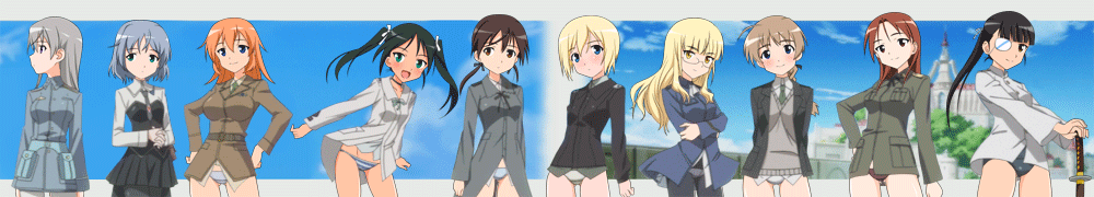 sanya v. litvyak, eila ilmatar juutilainen, miyafuji yoshika, erica hartmann, gertrud barkhorn, and 6 more (world witches series and 1 more)