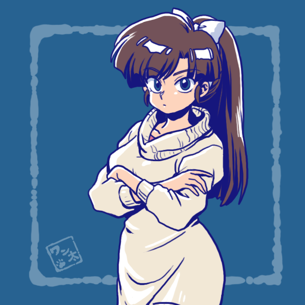 kuonji ukyou (ranma 1/2) drawn by wanta_(futoshi)